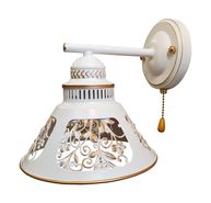 JUPITER LIGHTING Бра DA 5046/1 WH PATINA GOLD
