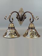 JUPITER LIGHTING Бра MО 85-1395/2 COF PATINE GOLD,2*60...