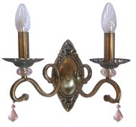 JUPITER LIGHTING Бра N 1208/2 AB-2*60W E14 230V