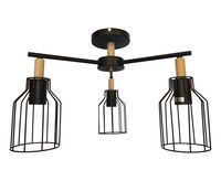 JUPITER LIGHTING Люстра XA 1040/3 BK WOOD,3*60W E27 230V
