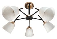 JUPITER LIGHTING Люстра N 1253/5 BK FGD-5*60W  E27 230V