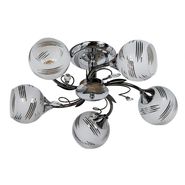 JUPITER LIGHTING Люстра A 1474/5 черный хром-5*60W E27...
