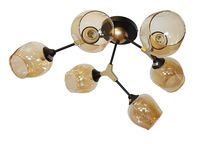 JUPITER LIGHTING Люстра MО 85-1187B/6 черн/мат зол-Мол...