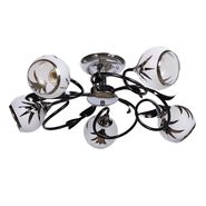 JUPITER LIGHTING Люстра K 0704/5 BK CR-5*60W E27 230V
