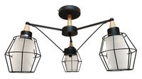 JUPITER LIGHTING Люстра XA 1039/3 BK WOOD,3*60W E27 230V